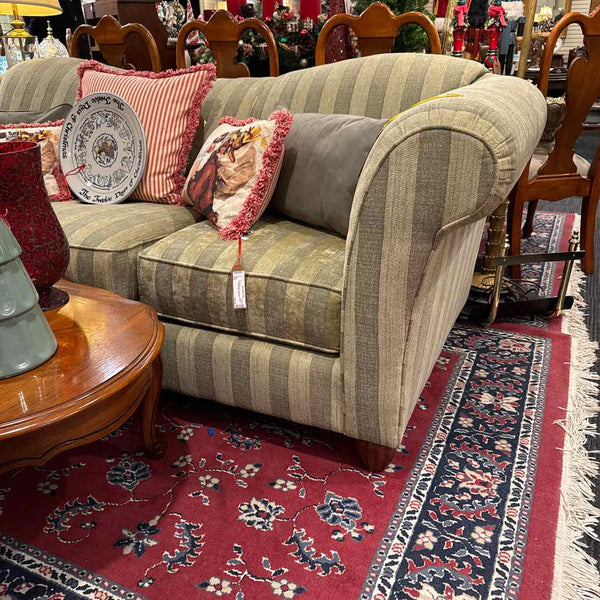 3 Seat Striped Sofa