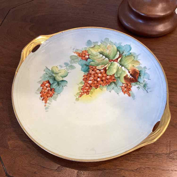 11" Bavarian Gold Rimmed Serving Plate