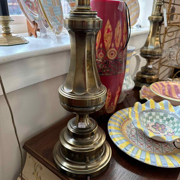 Pair Of Brass Stiffel Lamps