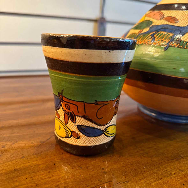 Handpainted Mexican Jar