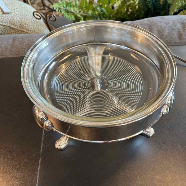 Silverplate Casserole Dish