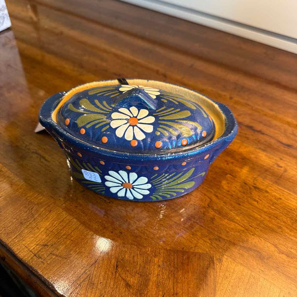 Blue Mexican Casserole Dish