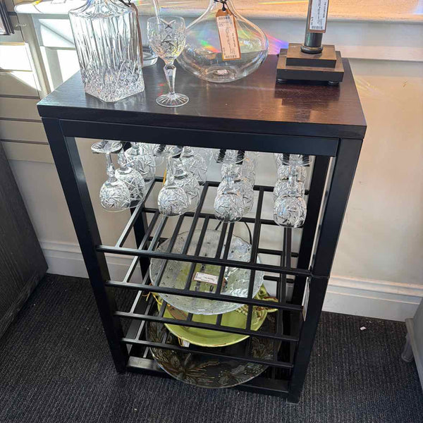 Crate & Barrel Salto Wine Rack