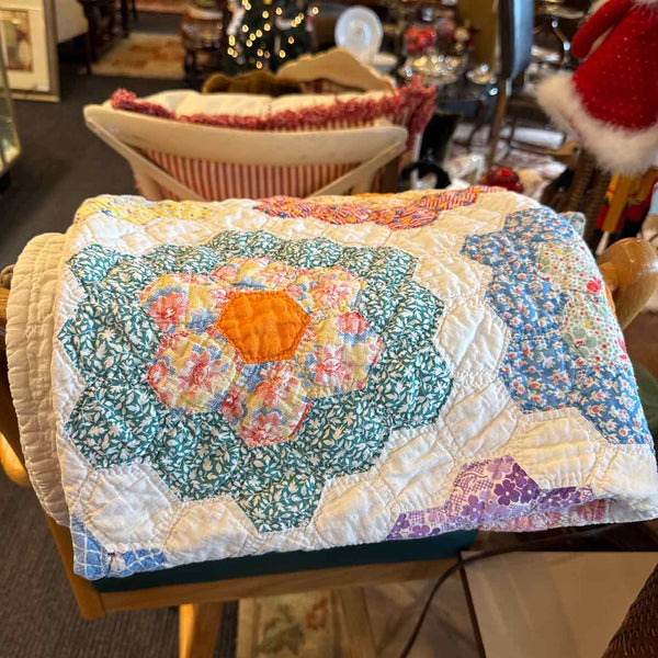 Grandma's Flower Garden Quilt