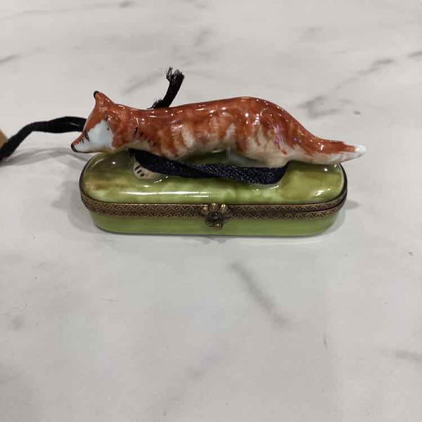 Limoges Box With Fox