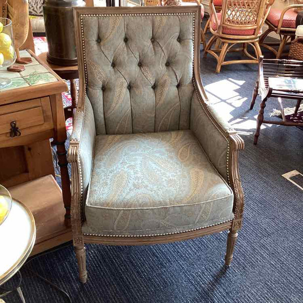 Cambridge Collection NC Green Leaf Chair