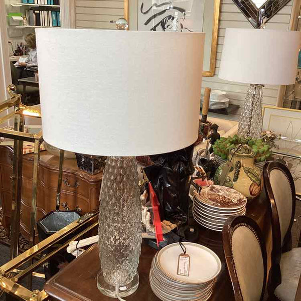 Pair of Glass Lamps