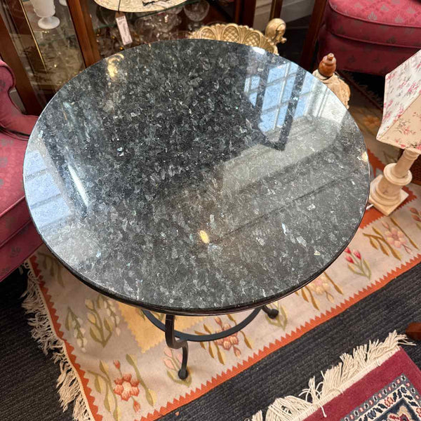 Granite End Table