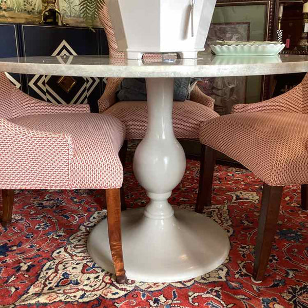 Marble Top Round Table - Anthropologie