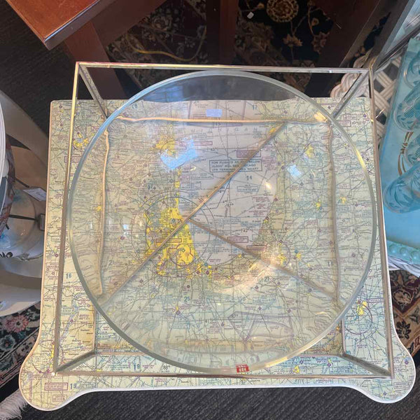 Wentz Glass Bowl w/Metal Display