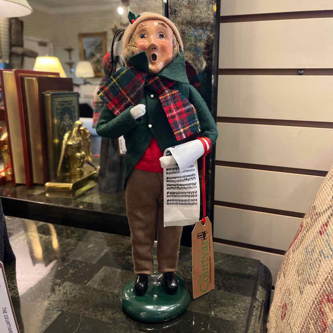 Byers Choice Male Caroler