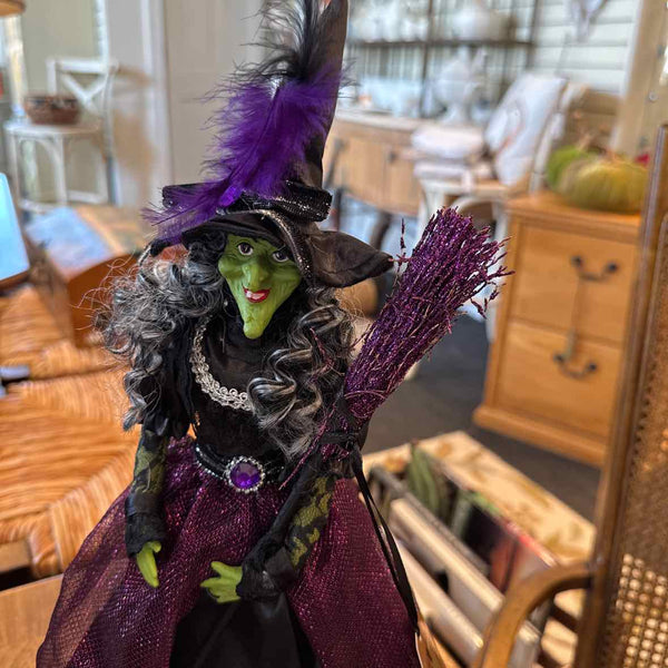 Green & Purple Witch