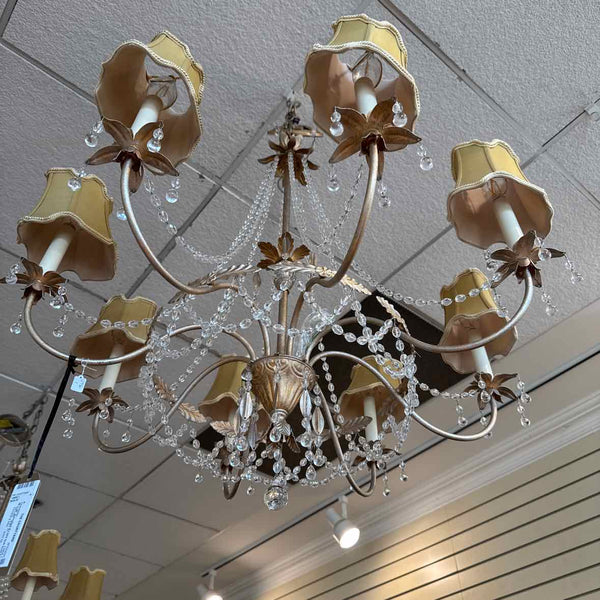 Schonbek 8 Light Chandelier