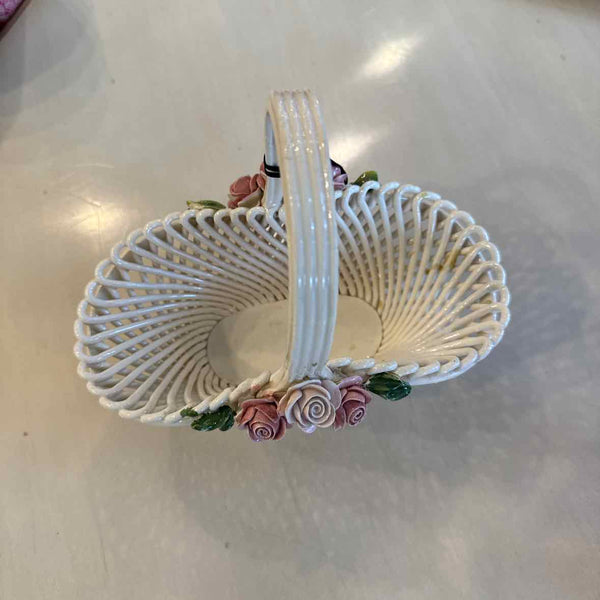 Vintage Ceramic Basket