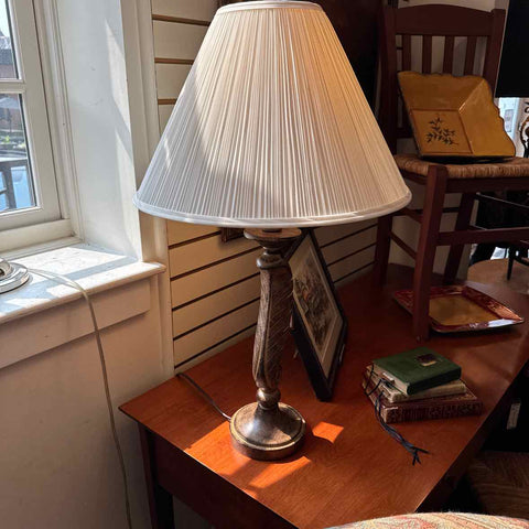 Lamp with Feather