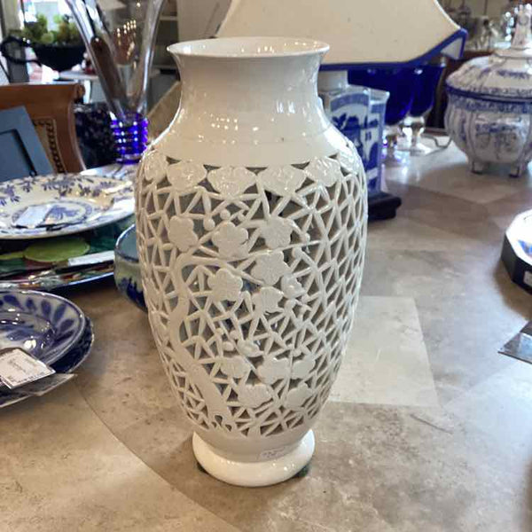 Carved Porcelain Vase