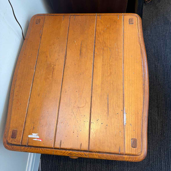 Wide Plank Side Table