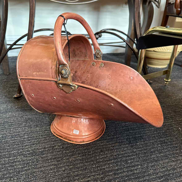 Antique Copper Scuttle