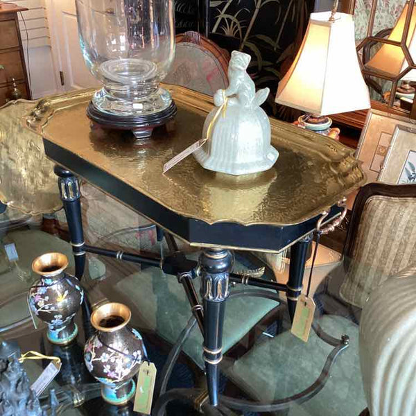 Brass Top Tray Table