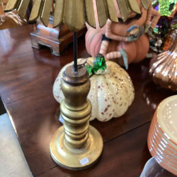 Gold Starburst Mirror On Stand