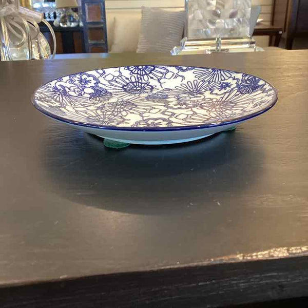 Blue And White Plate