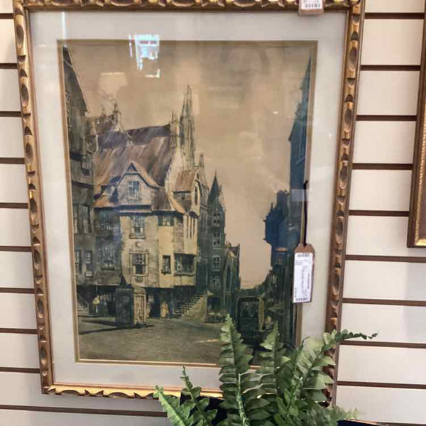 Two European Lithographs
