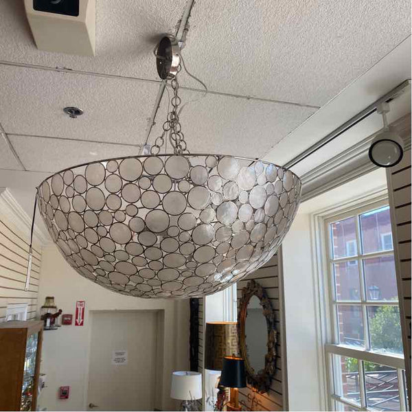 Pearlized Mosaic Chandelier
