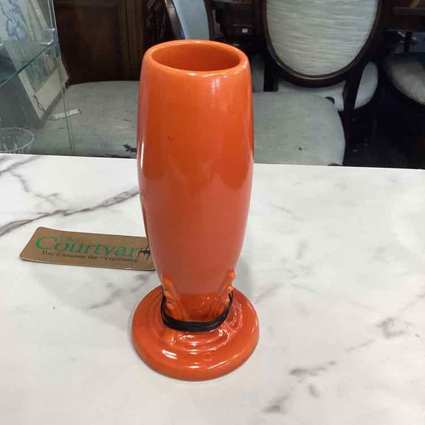 Fiesta Orange Vase