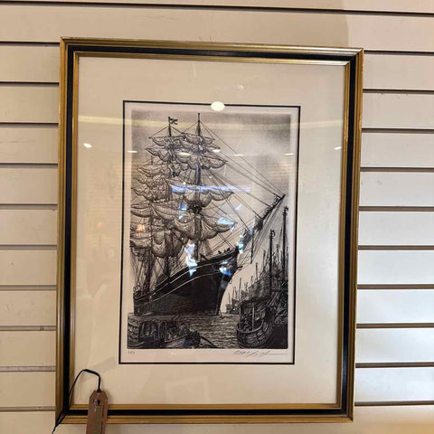 Engravings by Gaines "The Sea Witch"