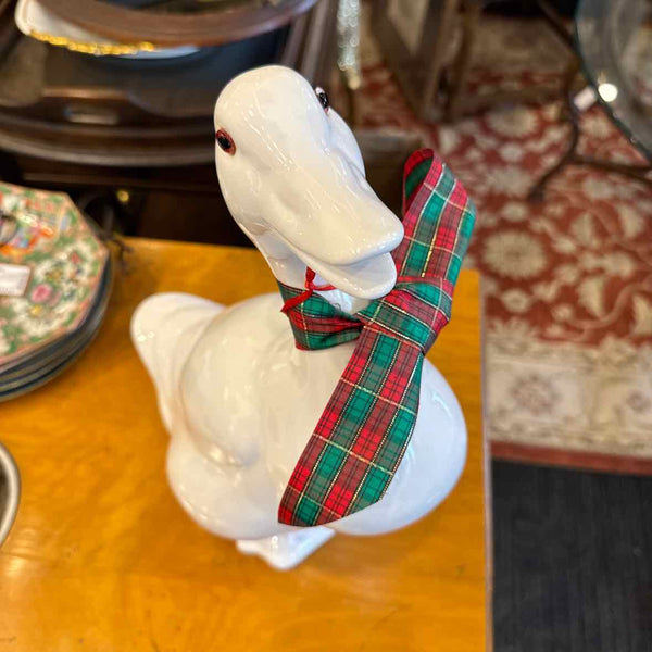 Ceramic Christmas Goose