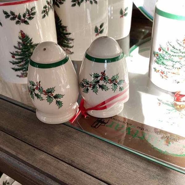 Spode Christmas Salt & Pepper Shakers