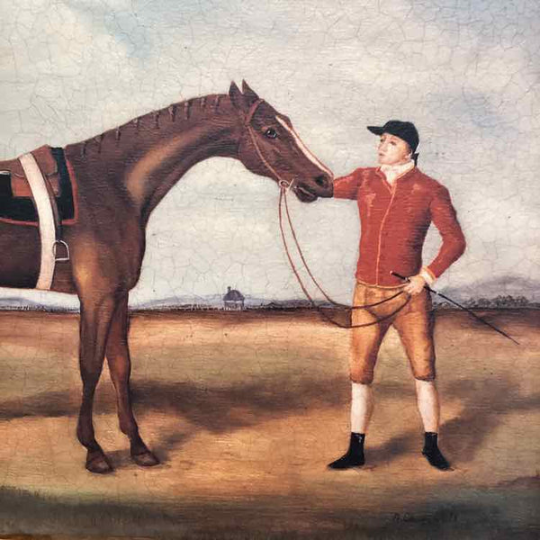Brown Horse Print