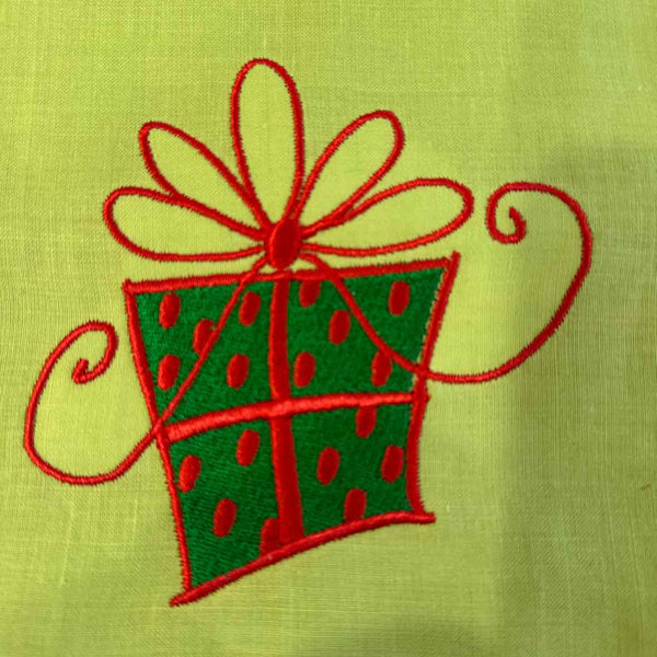 Bright Green Guest Towel