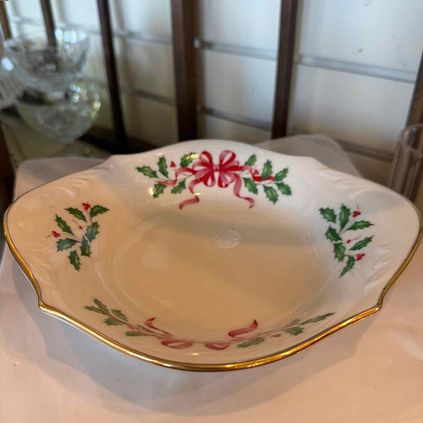 Lenox Christmas Oval Dish