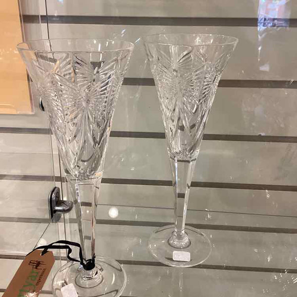Pair Of Millenium "Happiness" Flutes