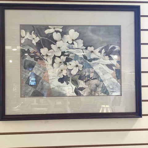 Signed & Numbered Dogwood Branch