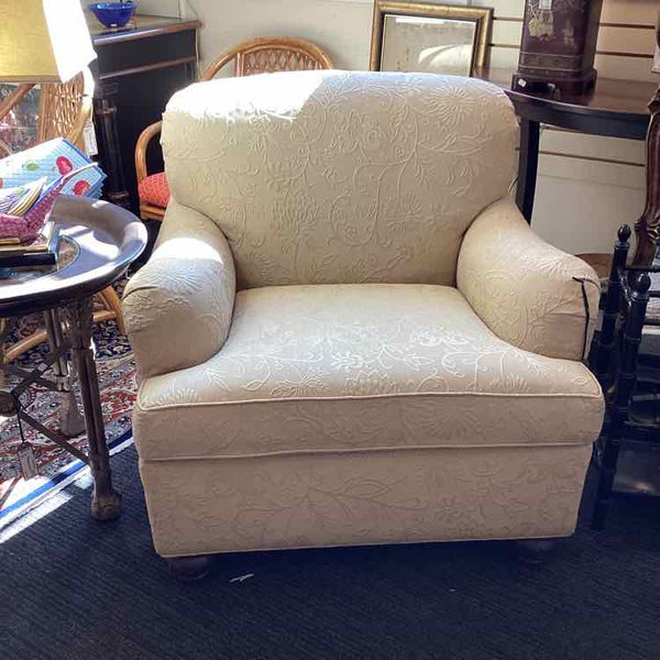 "As Is" Ethan Allen Cream Chair