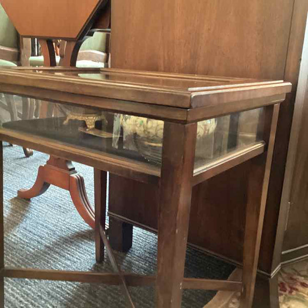 Glass Top Display Table