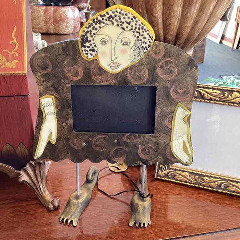 Artist Signed Picture Frame (Woman)