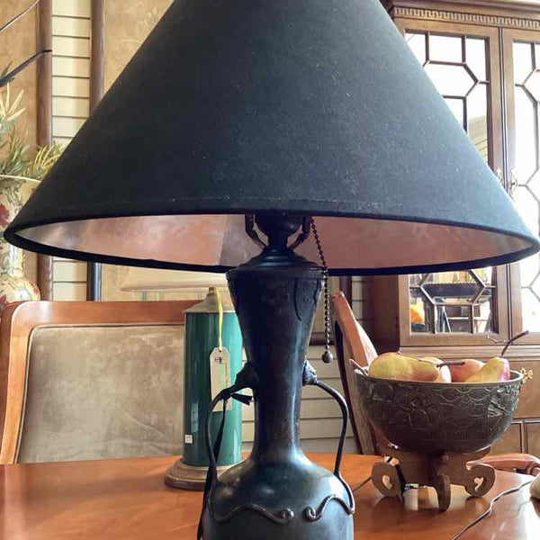 Antique Bronze Vase Lamp