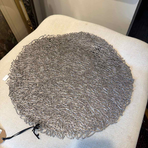 Four Gray Chilewich Place Mats