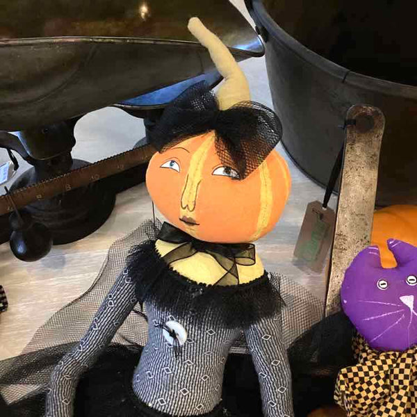 Cloth Pumpkin Girl