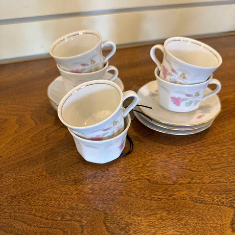6 Teacups East Germany