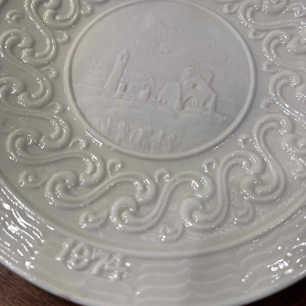 Belleek 1974  Christmas Plate