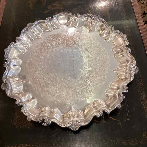 Am. Sheffield Tray w/Claw Feet "As Is"