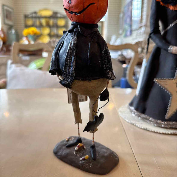 Standing Pumpkin With Bat