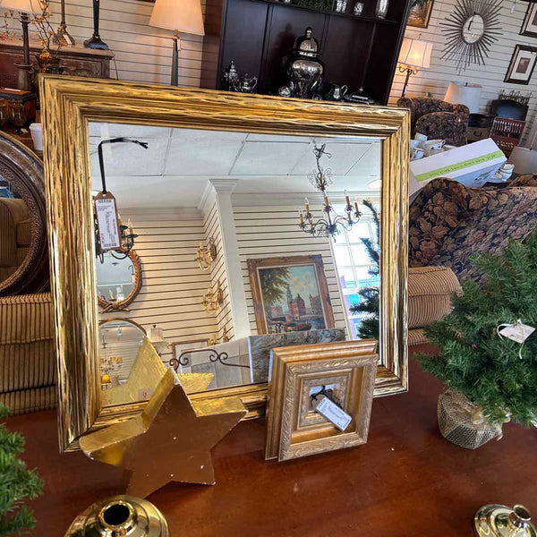 Gold "Rustic Look" Mirror