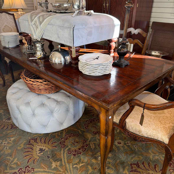 Woodridge Dining Table with 2 Arm, 6 Side Chairs