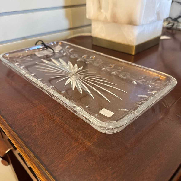 Crystal Serving Tray