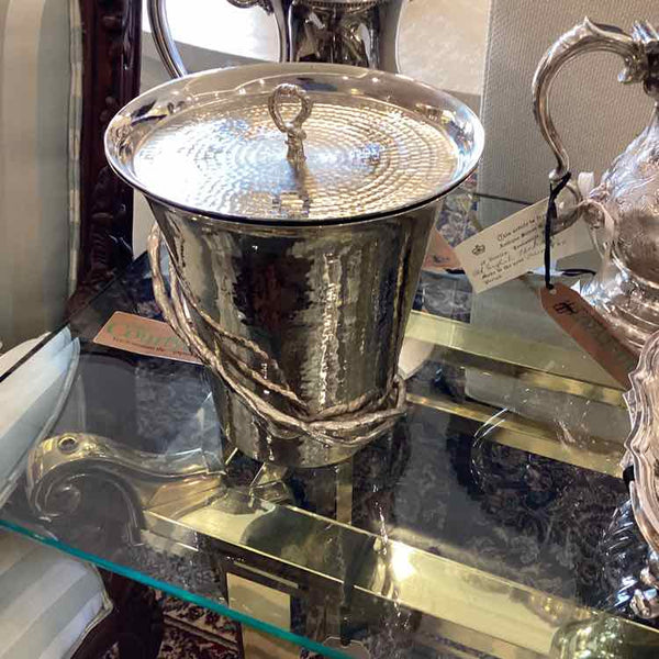 Michael Abrams Ice Bucket w/Tongs
